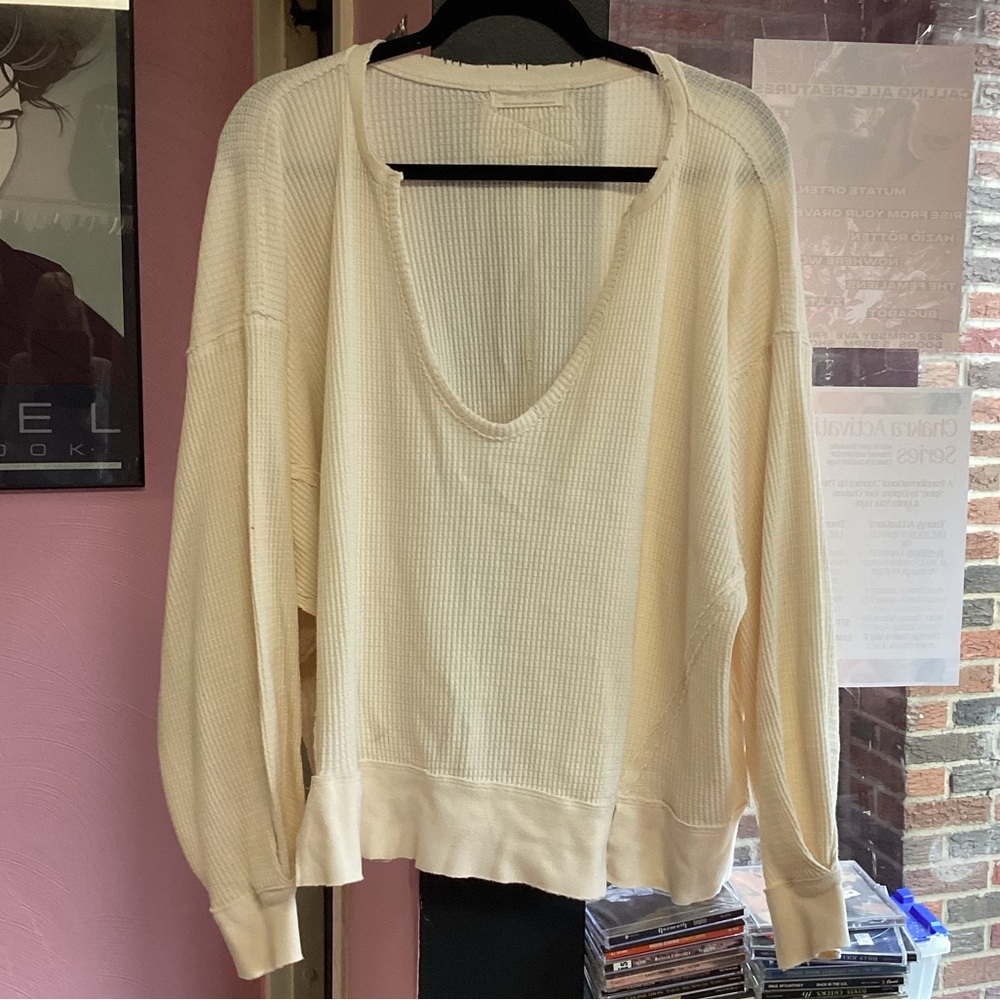 We The Free Cream Sweater